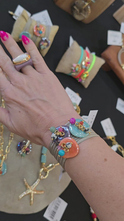 "Dué Clay" Choker Necklace/ Bracelet