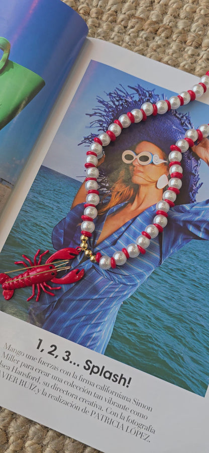 Lobster Pearl Necklace