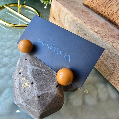 Glossy Balloon Earrings