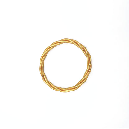 "Bless" Twist Bangle Bracelet