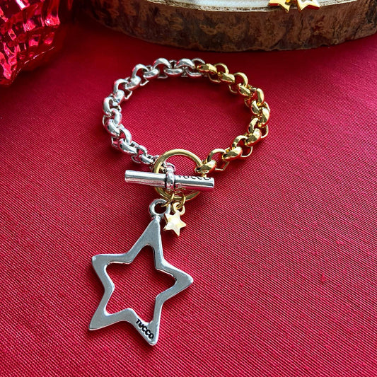 "Make a Wish" Star Silhouette Bracelet
