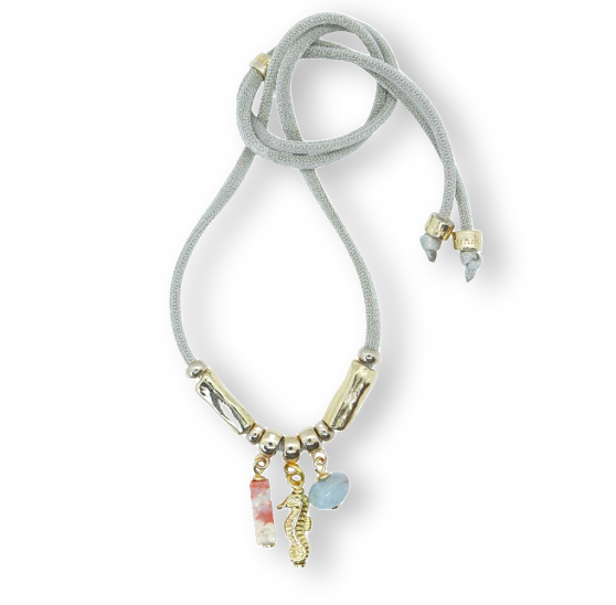 "Dué Atida Celeste" Choker Necklace/ Bracelet
