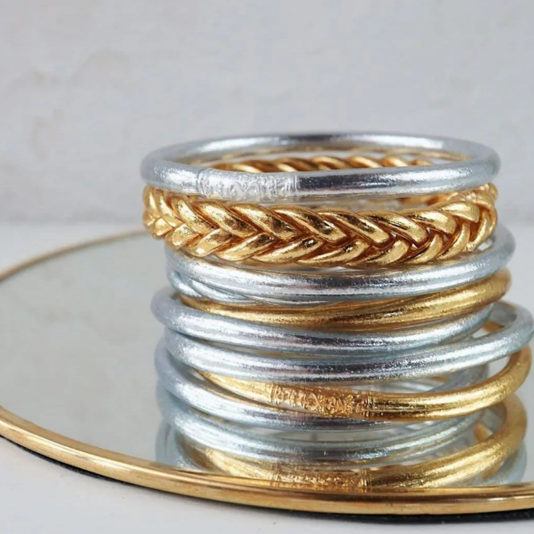 "Bless" Bangle Bracelet