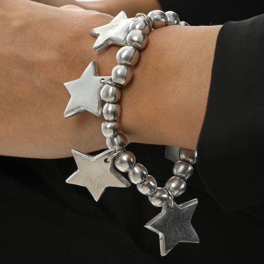 Elastic Bracelet Star Charms