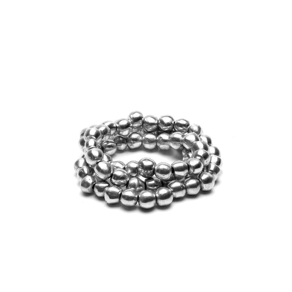 3 Wraps Spheres Elastic Bracelet/Necklace