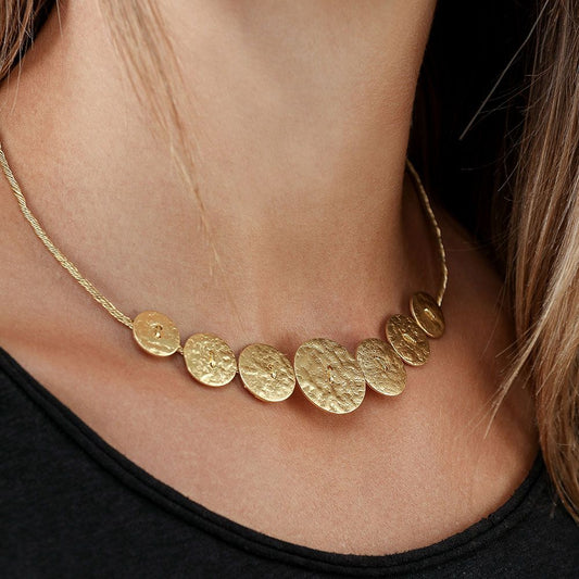 Button Necklace